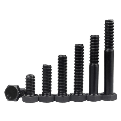 8.8 12.9 Grado M6-M36 M10 Lavatrice di noci a bullone esessuale nera DIN933 ZINC Finitura semplice