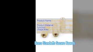 I supporti in ottone fissano i circuiti stampati