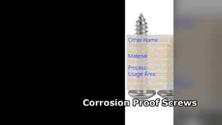 Viti autofilettanti in acciaio inossidabile 304