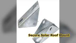 Stabilità e durata del kit di montaggio sul tetto solare